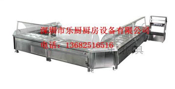 广州食堂不锈钢厨具生产厂家 中央厨房设备 乐厨厨房设备
