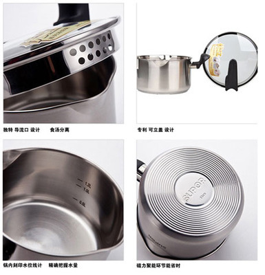 Supor 苏泊尔优立不锈钢汤锅ST20K1-厨具-亚马逊